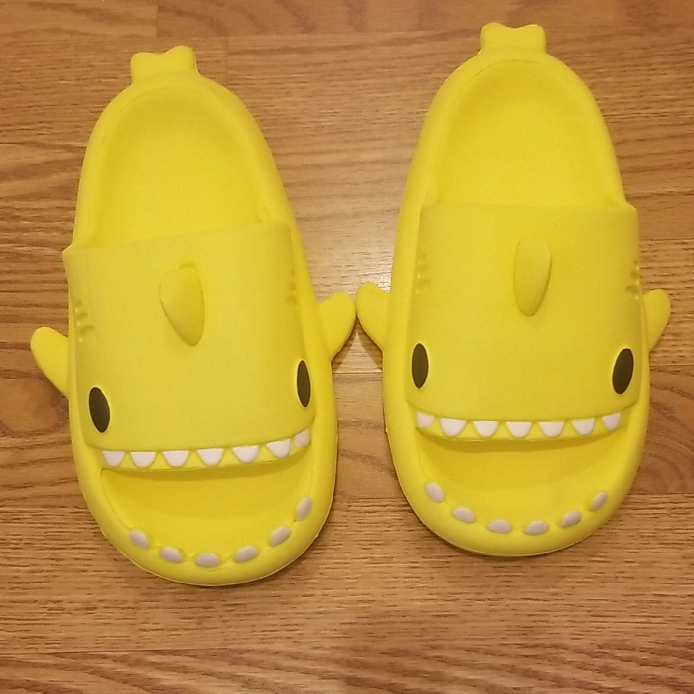 Yellow Shark Sandals